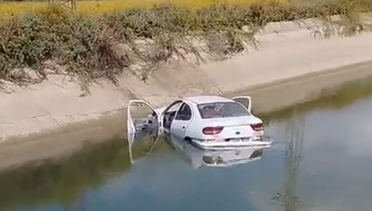 adanada otomobil sulama kanalina uctu 1 olu 2 yarali ljsy1nAH