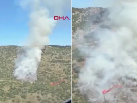 Antalyada orman yangini kkUCj5QP